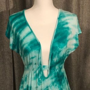 Tie-dye maxi/ coverup  👗